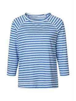 Bekleidung H.I.S 3/4-Arm-Shirt In Blau, Grau Günstig Kaufen -HIS SHOP h i s 3 4 arm shirt in blau grau 4