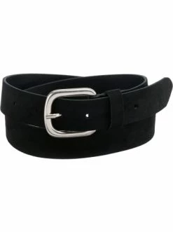 Accessoires H.I.S 30 Mm Veloursgürtel Mit Schließe In Poliertem Silber Klassische Gürtel Günstig Kaufen