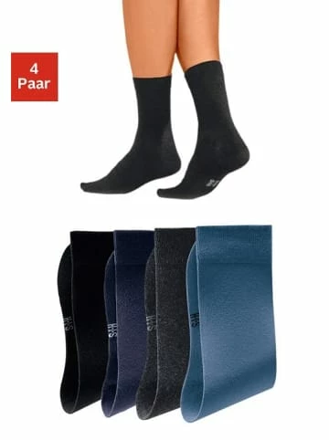 Bekleidung H.I.S Basicsocken In Blau, Marine, Schwarz, Dunkelgrau Günstig Kaufen 2 Bekleidung H.I.S Basicsocken In Blau, Marine, Schwarz, Dunkelgrau Günstig Kaufen – Bild 2