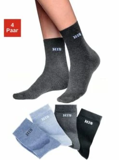 Bekleidung H.I.S Basicsocken In Hellblau, Blau, Grau, Schwarz Günstig Kaufen 6 Bekleidung H.I.S Basicsocken In Hellblau, Blau, Grau, Schwarz Günstig Kaufen -HIS SHOP h i s basicsocken in hellblau blau grau schwarz 2