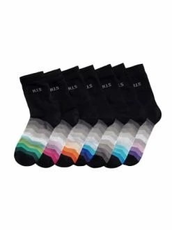 Bekleidung H.I.S Basicsocken In Schwarz Günstig Kaufen