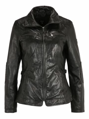 Bekleidung H.I.S Bikerjacke Lederjacke Mit Stehkragen In BLACK Günstig Kaufen 5 Bekleidung H.I.S Bikerjacke Lederjacke Mit Stehkragen In BLACK Günstig Kaufen – Bild 5