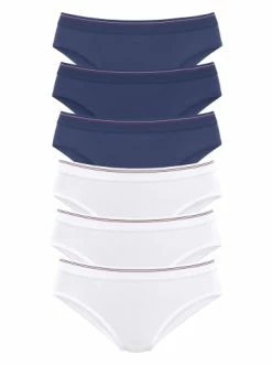 Bekleidung H.I.S Bikinislip In Marine, Weiß Günstig Kaufen