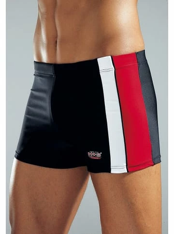 Outdoor & Sport H.I.S Boxer-Badehose In Schwarz-rot-weiß Günstig Kaufen 2 Outdoor & Sport H.I.S Boxer-Badehose In Schwarz-rot-weiß Günstig Kaufen – Bild 2