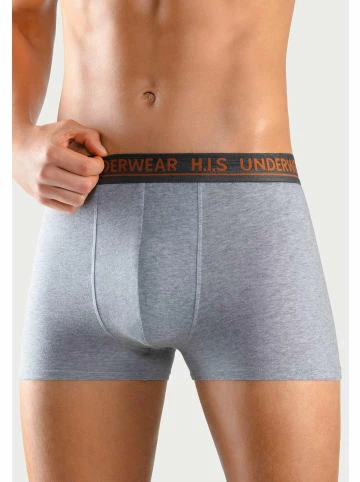 Bekleidung H.I.S Boxer In Anthrazit-meliert, Orange, Grau-meliert, Schwarz Günstig Kaufen 2 Bekleidung H.I.S Boxer In Anthrazit-meliert, Orange, Grau-meliert, Schwarz Günstig Kaufen – Bild 2