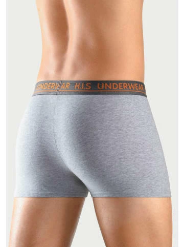 Bekleidung H.I.S Boxer In Anthrazit-meliert, Orange, Grau-meliert, Schwarz Günstig Kaufen 3 Bekleidung H.I.S Boxer In Anthrazit-meliert, Orange, Grau-meliert, Schwarz Günstig Kaufen – Bild 3