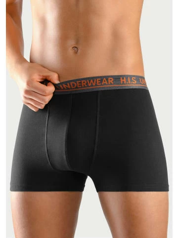 Bekleidung H.I.S Boxer In Anthrazit-meliert, Orange, Grau-meliert, Schwarz Günstig Kaufen 4 Bekleidung H.I.S Boxer In Anthrazit-meliert, Orange, Grau-meliert, Schwarz Günstig Kaufen – Bild 4