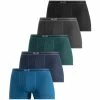 Bekleidung H.I.S Boxer In Blau, Mint, Navy, Anthrazit, Schwarz Günstig Kaufen