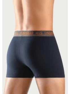 Bekleidung H.I.S Boxer In Navy, Blau-meliert, Grau-meliert, Schwarz Günstig Kaufen -HIS SHOP h i s boxer in navy blau meliert grau meliert schwarz 2