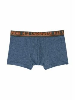 Bekleidung H.I.S Boxer In Navy, Grau-meliert, Blau-meliert, Schwarz Günstig Kaufen -HIS SHOP h i s boxer in navy grau meliert blau meliert schwarz 2