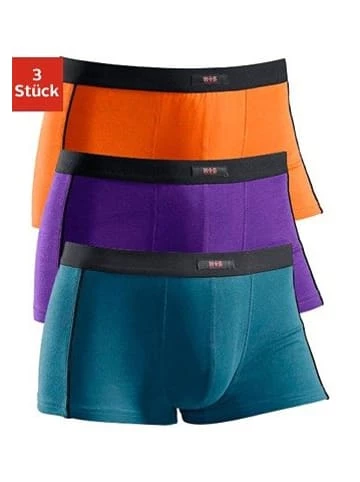 Bekleidung H.I.S Boxer In Orange-lila-petrol Günstig Kaufen 2 Bekleidung H.I.S Boxer In Orange-lila-petrol Günstig Kaufen – Bild 2