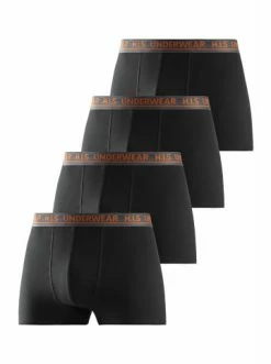 Bekleidung H.I.S Boxer In Schwarz Günstig Kaufen