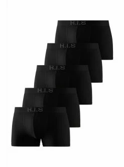 Bekleidung H.I.S Boxer In Schwarz Günstig Kaufen