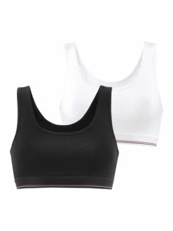 Bekleidung H.I.S Bustier In Schwarz, Weiß Günstig Kaufen