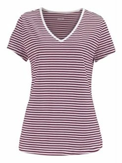 Umstands- & Stillmode H.I.S Capri-Pyjama In Bordeaux-gestreift Günstig Kaufen 12 Umstands- & Stillmode H.I.S Capri-Pyjama In Bordeaux-gestreift Günstig Kaufen -HIS SHOP h i s capri pyjama in bordeaux gestreift 4