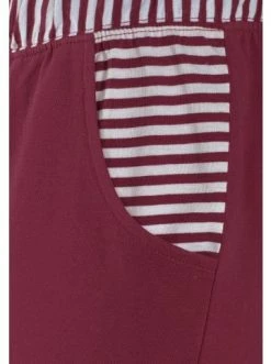 Umstands- & Stillmode H.I.S Capri-Pyjama In Bordeaux-gestreift Günstig Kaufen 14 Umstands- & Stillmode H.I.S Capri-Pyjama In Bordeaux-gestreift Günstig Kaufen -HIS SHOP h i s capri pyjama in bordeaux gestreift 6