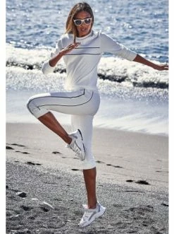 Bekleidung H.I.S Caprihose In Ecru Günstig Kaufen -HIS SHOP h i s caprihose in ecru 5