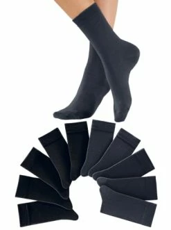 Bekleidung H.I.S Freizeitsocken In 5x Schwarz, 5x Marine Günstig Kaufen