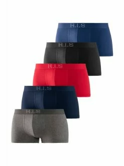 Bekleidung H.I.S Hipster In Grau-meliert, Schwarz, Navy, Rot, Blau Günstig Kaufen