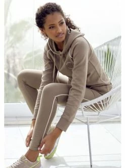 Bekleidung H.I.S Hoodie In Camelfarben Günstig Kaufen -HIS SHOP h i s hoodie in camelfarben 2