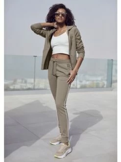 Outdoor & Sport H.I.S Kapuzensweatjacke In Camelfarben Günstig Kaufen -HIS SHOP h i s kapuzensweatjacke in camelfarben 2