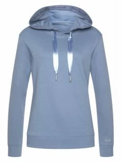 Bekleidung H.I.S Kapuzensweatshirt In Blue Günstig Kaufen