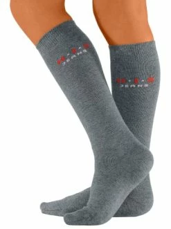 Bekleidung H.I.S Kniestrümpfe In Schwarz, Anthrazit, Hellgrau, Grau Günstig Kaufen -HIS SHOP h i s kniestrumpfe in schwarz anthrazit hellgrau grau 2