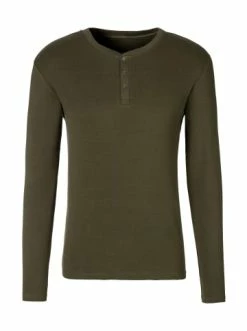 Outdoor & Sport H.I.S Langarmshirt In Khaki Günstig Kaufen