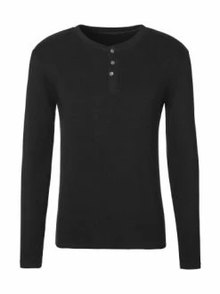 Outdoor & Sport H.I.S Langarmshirt In Schwarz Günstig Kaufen