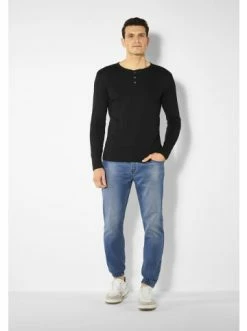 Outdoor & Sport H.I.S Langarmshirt In Schwarz Günstig Kaufen -HIS SHOP h i s langarmshirt in schwarz 3