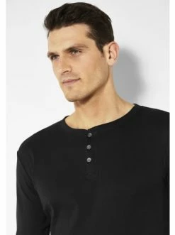 Outdoor & Sport H.I.S Langarmshirt In Schwarz Günstig Kaufen -HIS SHOP h i s langarmshirt in schwarz 5