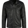 Bekleidung H.I.S Lederjacke Lederjacke "SANTOS HIS" In Schwarz Günstig Kaufen