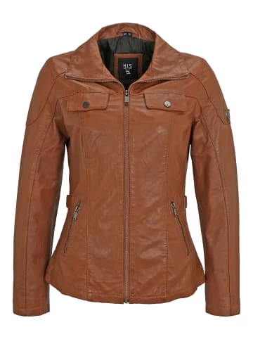 Bekleidung H.I.S Lederjacke Mit Reverskragen In Cognac Günstig Kaufen 5 Bekleidung H.I.S Lederjacke Mit Reverskragen In Cognac Günstig Kaufen – Bild 5