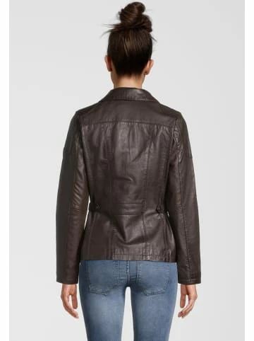 Bekleidung H.I.S Lederjacke Mit Reverskragen In D Brown Günstig Kaufen 3 Bekleidung H.I.S Lederjacke Mit Reverskragen In D Brown Günstig Kaufen – Bild 3