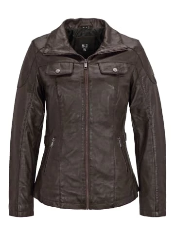 Bekleidung H.I.S Lederjacke Mit Reverskragen In D Brown Günstig Kaufen 5 Bekleidung H.I.S Lederjacke Mit Reverskragen In D Brown Günstig Kaufen – Bild 5