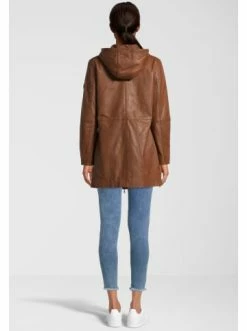 Bekleidung H.I.S Lederjacke Safira In D Cognac Günstig Kaufen -HIS SHOP h i s lederjacke safira in d cognac 2