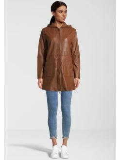 Bekleidung H.I.S Lederjacke Safira In D Cognac Günstig Kaufen
