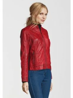 Bekleidung H.I.S Lederjacke SALENA In Red Günstig Kaufen 7 Bekleidung H.I.S Lederjacke SALENA In Red Günstig Kaufen -HIS SHOP h i s lederjacke salena in red 2