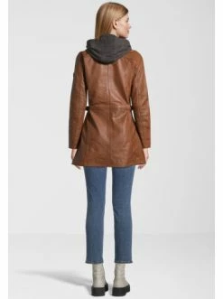 Bekleidung H.I.S Lederjacke Shakira In D Cognac Günstig Kaufen -HIS SHOP h i s lederjacke shakira in d cognac 2