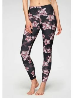 Bekleidung H.I.S Leggings In Gemustert-schwarz, Schwarz Günstig Kaufen -HIS SHOP h i s leggings in gemustert schwarz schwarz 5