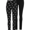 Bekleidung H.I.S Leggings In Schwarz-uni, Schwarz-bedruckt Günstig Kaufen