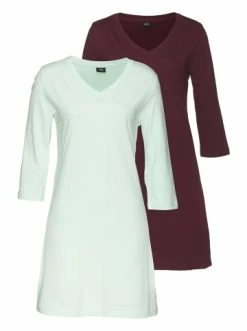 Umstands- & Stillmode H.I.S Nachthemd In Mint, Bordeaux Günstig Kaufen