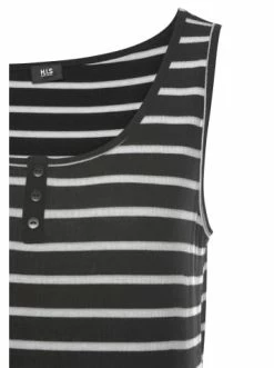 Umstands- & Stillmode H.I.S Nachthemd In Schwarz-weiß-gestreift Günstig Kaufen -HIS SHOP h i s nachthemd in schwarz weiss gestreift 9