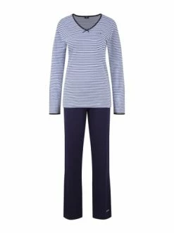 Umstands- & Stillmode H.I.S Pyjama In Blau-marine Günstig Kaufen