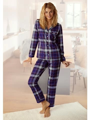 Umstands- & Stillmode H.I.S Pyjama In Dunkelblau-kariert Günstig Kaufen 2 Umstands- & Stillmode H.I.S Pyjama In Dunkelblau-kariert Günstig Kaufen – Bild 2