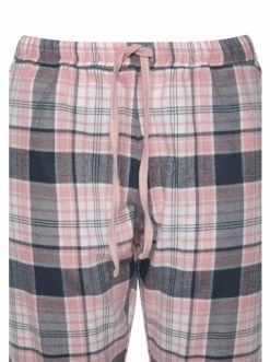 Umstands- & Stillmode H.I.S Pyjama In Lila-blau-rosa-kariert Günstig Kaufen -HIS SHOP h i s pyjama in lila blau rosa kariert 5