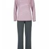 Umstands- & Stillmode H.I.S Pyjama In Rosa-anthrazit Günstig Kaufen