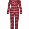Umstands- & Stillmode H.I.S Pyjama In Rot-kariert Günstig Kaufen