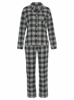 Umstands- & Stillmode H.I.S Pyjama In Schwarz-weiß Günstig Kaufen