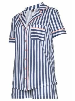 Umstands- & Stillmode H.I.S Shorty In Dunkelblau-weiß-gestreift Günstig Kaufen -HIS SHOP h i s shorty in dunkelblau weiss gestreift 9